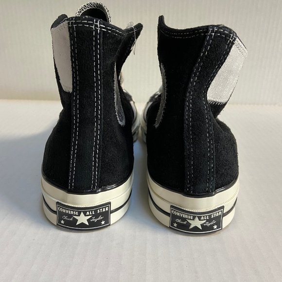Converse All Star Chucks 70 Hi Twisted Prep Black Mouse 166855C Men's Size 10 - Picture 2 of 7